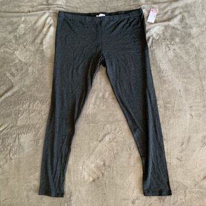 Plus Size Gray Leggings